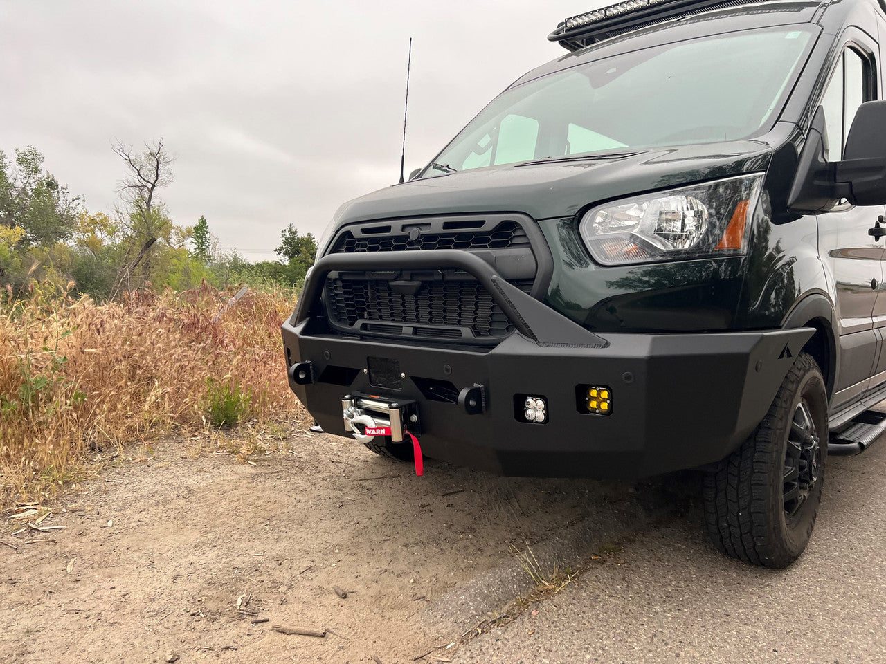 Front Winch Bumper – Transit 2020+