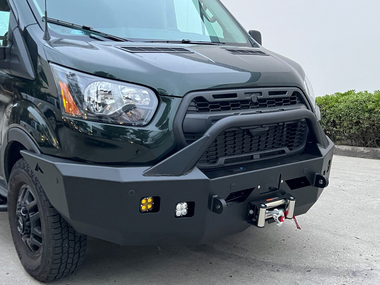 Front Winch Bumper – Transit 2020+