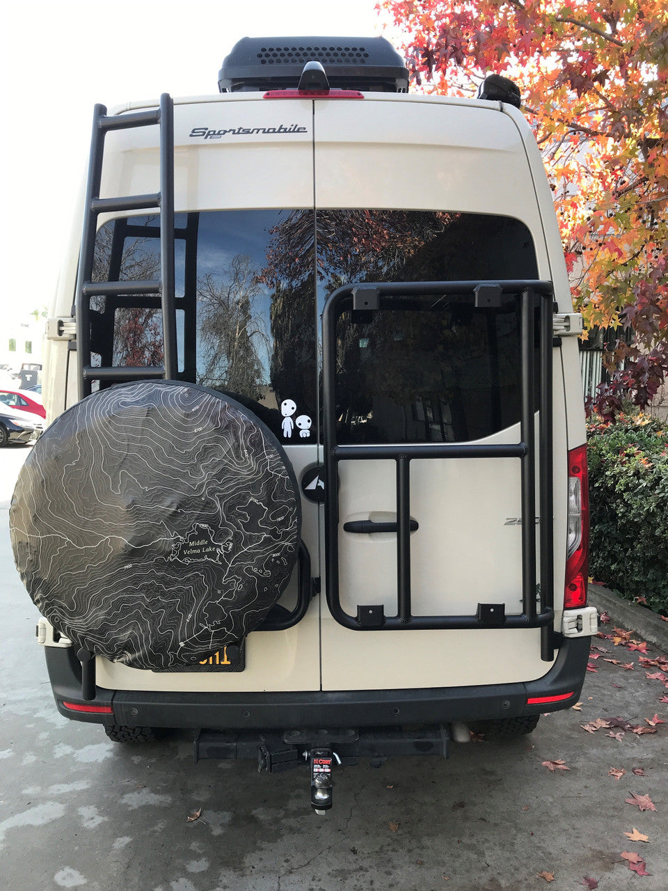 Rear Door Rack Base Unit – Sprinter 2019+