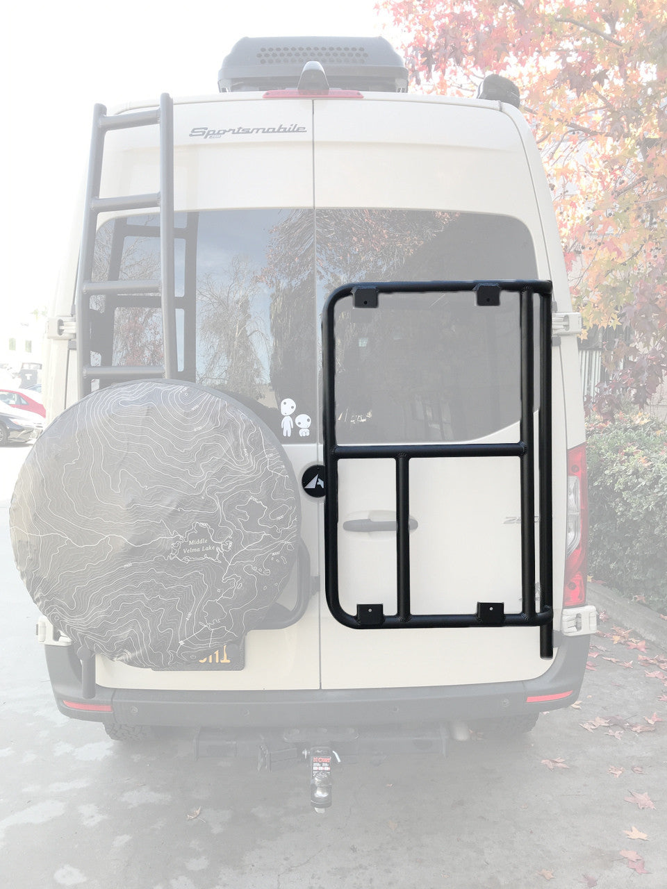 Rear Door Rack Base Unit – Sprinter 2019+