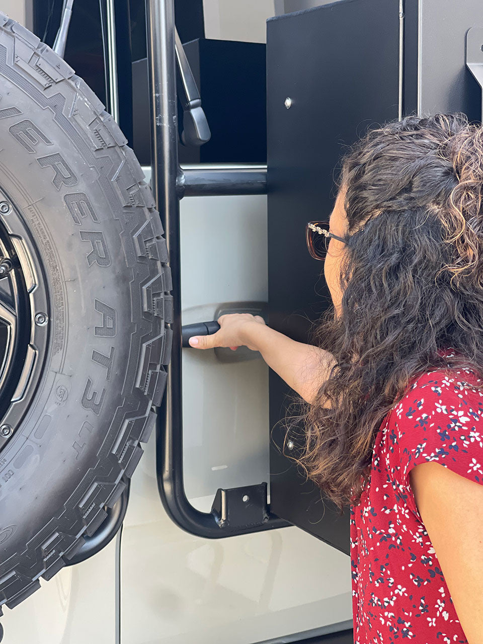 Rear Door Rack Base Unit – Sprinter 2019+
