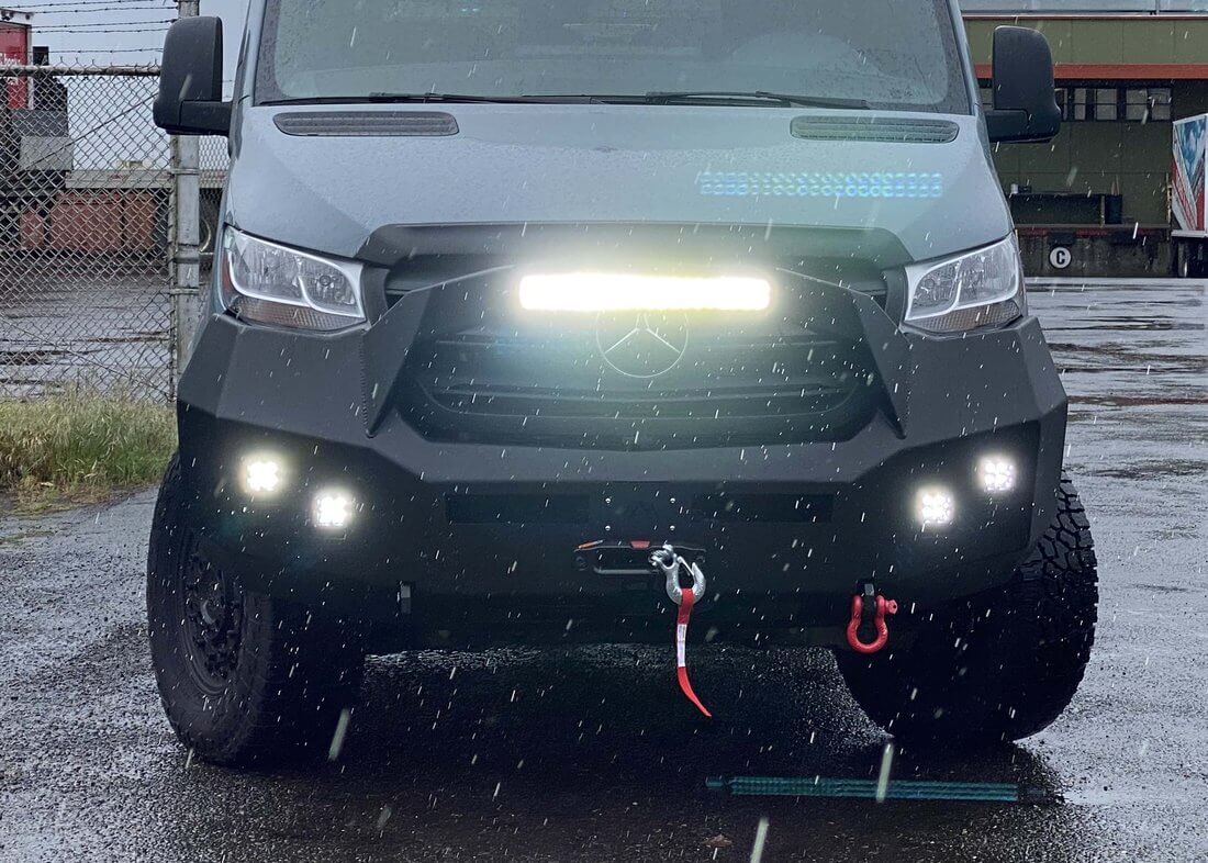 Mercedes Sprinter (2019+) Front Bumper [Bull Bar]