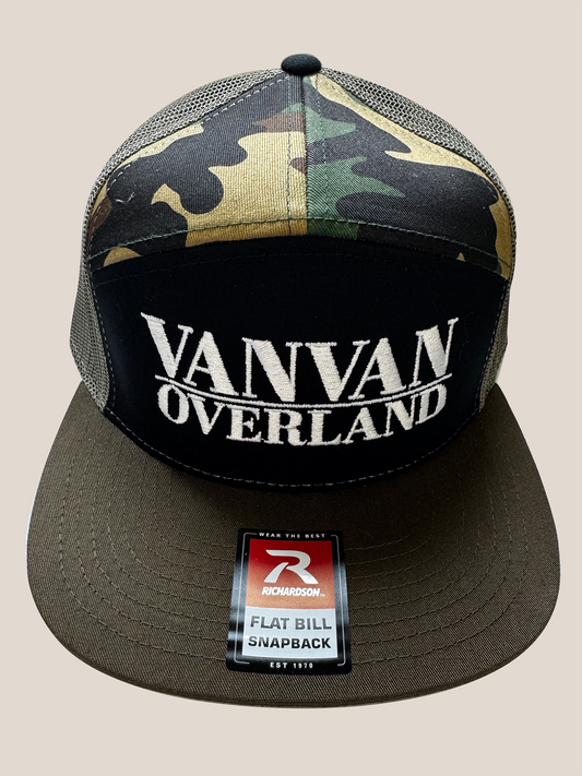 VANVAN Overland Hat - Black Camo Loden
