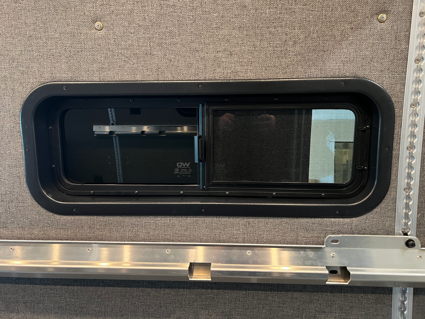 Ford Transit Rear Half-Slider Window Trim Ring