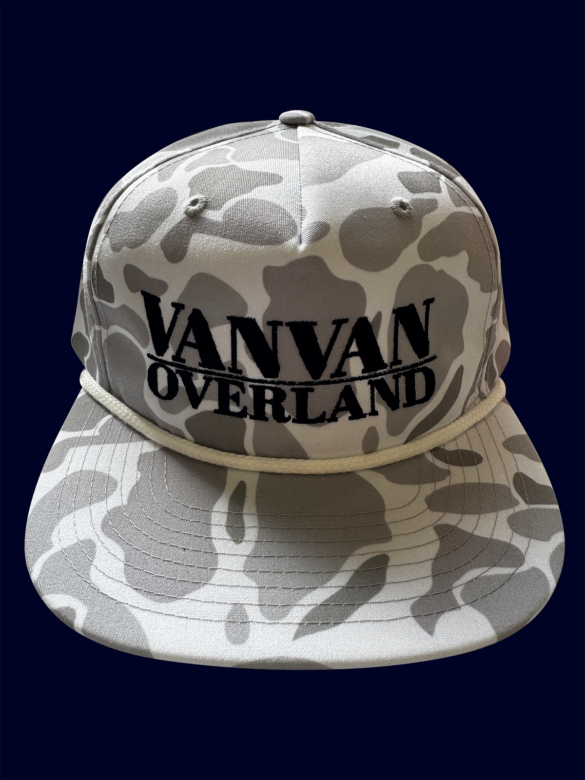 VANVAN Overland Hat - Blizzard Duck Camo White